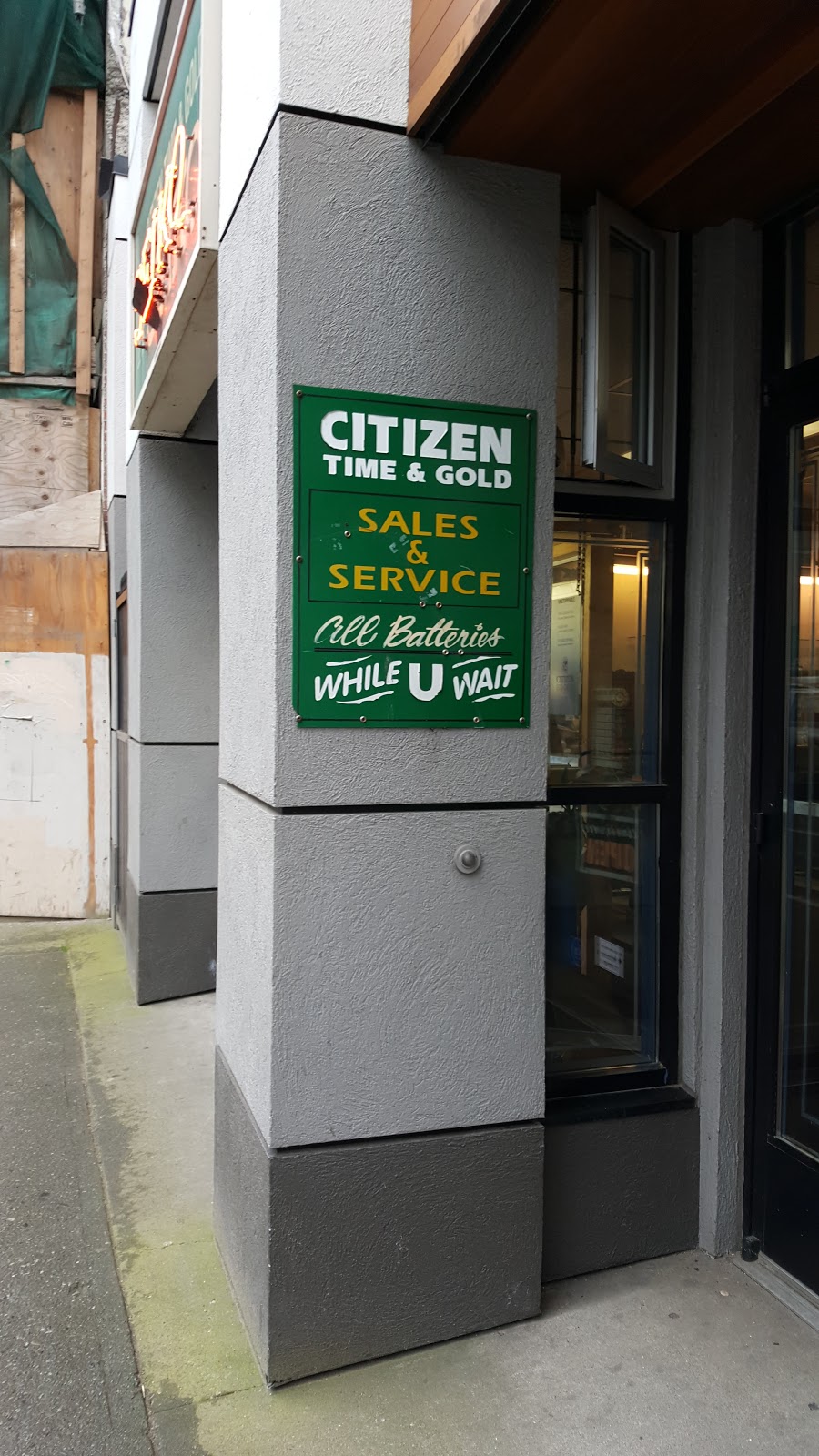 Citizen Time & Gold Ltd. Watch Repairs | 723 Johnson St, Victoria, BC V8W 1M8, Canada | Phone: (250) 388-4735