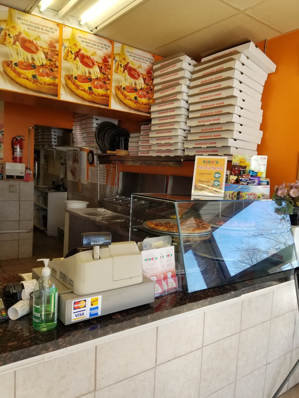 Gino's Famous Pizza 750 Oklahoma Dr, Pickering, ON L1W 3M7, Canada