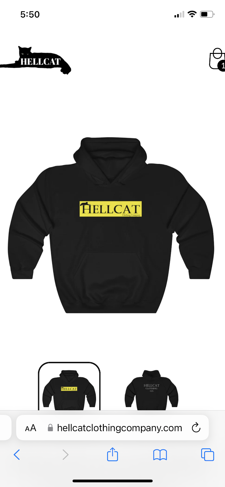 Hellcat Clothing Company | 123 Helene Crescent, Waterloo, ON N2L 5E6, Canada | Phone: (226) 868-0591