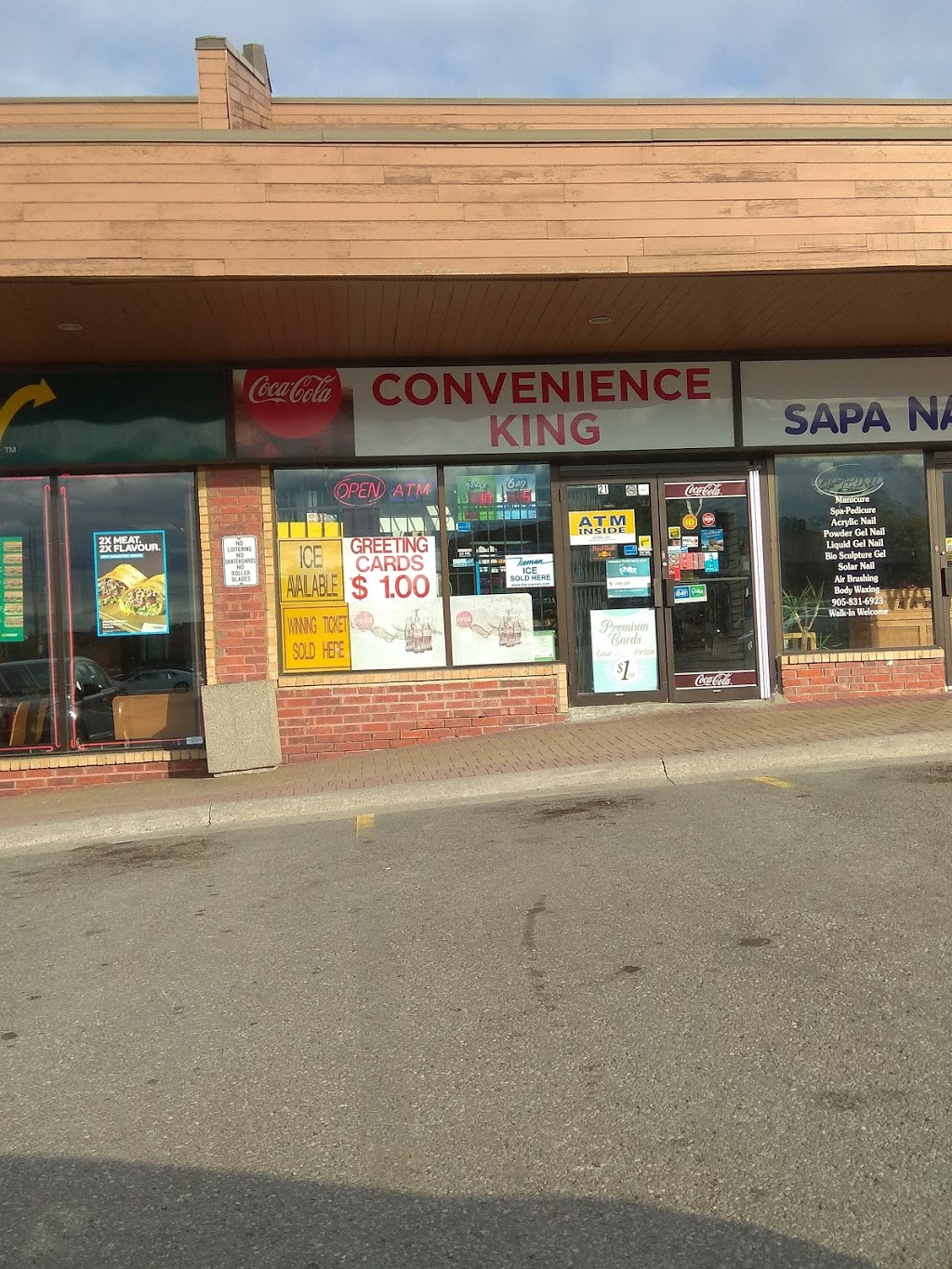 Convenience King | 705 Kingston Rd, Pickering, ON L1V 6K3, Canada | Phone: (905) 837-5638