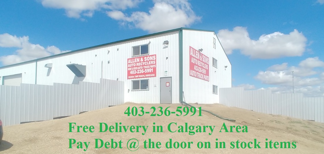 Allen & Sons Auto Recyclers Ltd | 263004 Township Rd 274 #780, Irricana, AB T0M 1B0, Canada | Phone: (403) 236-5991