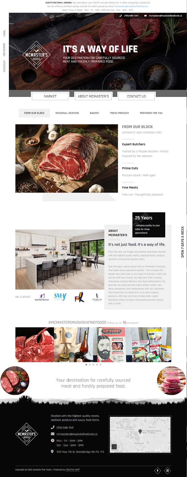 CREATIVE ONE® | Web Design | 1 Crescent Rd Suite 202, Huntsville, ON P1H 1Z6, Canada | Phone: (705) 788-3932