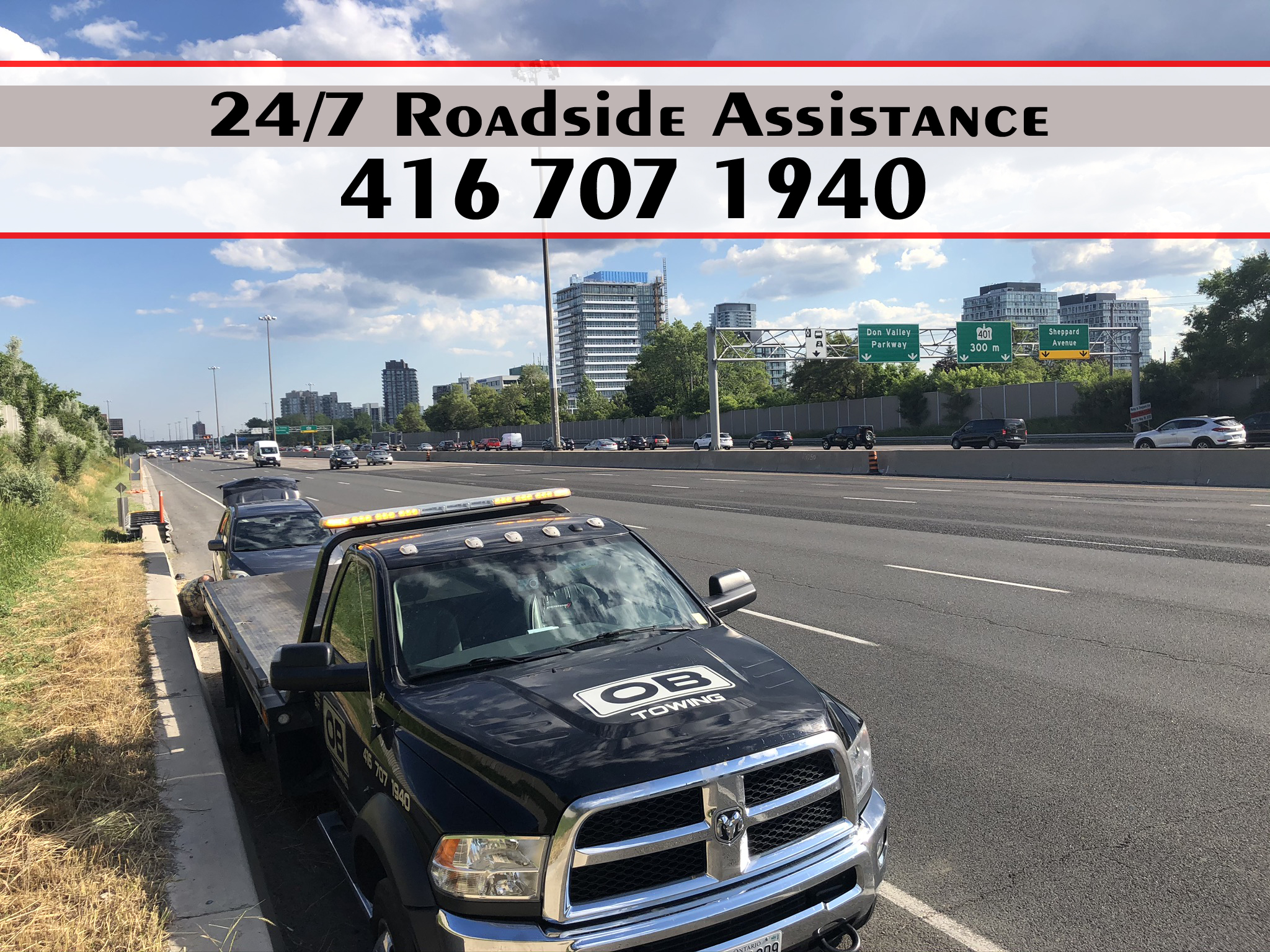 Tow Truck Stouffville | 261 Lageer Dr, Whitchurch-Stouffville, ON L4A 0X2, Canada | Phone: (416) 707-1940