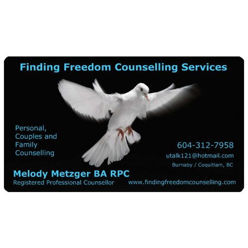 Finding Freedom Counselling Services | 2659 Burnside Pl, Coquitlam, BC V3E 1A1, Canada | Phone: (604) 312-7958