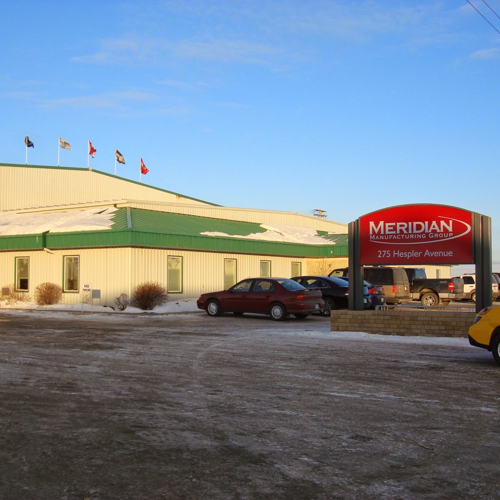 Meridian Manufacturing Inc. | point of interest | 275 Hespler Ave, Winkler, MB R6W 4A8, Canada | 2043257883 OR +1 204-325-7883