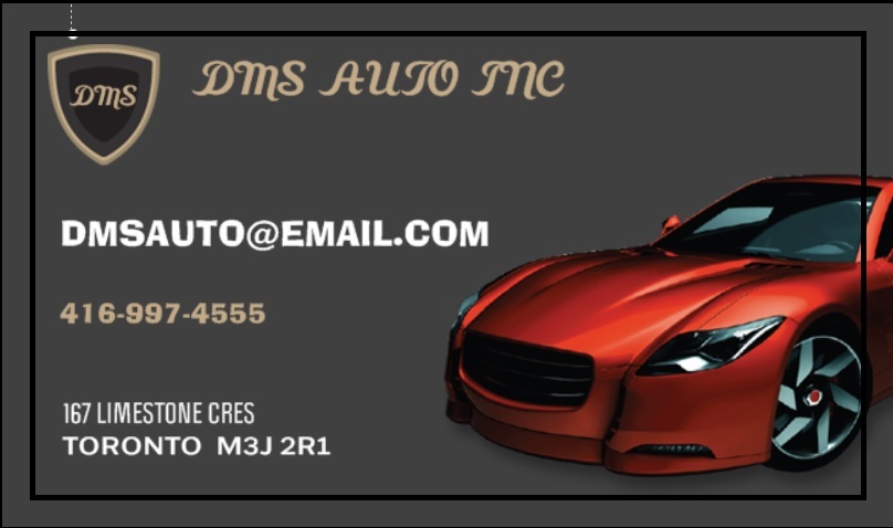 DMS auto | 167 Limestone Crescent, North York, ON M3J 2R1, Canada | Phone: (416) 997-4555