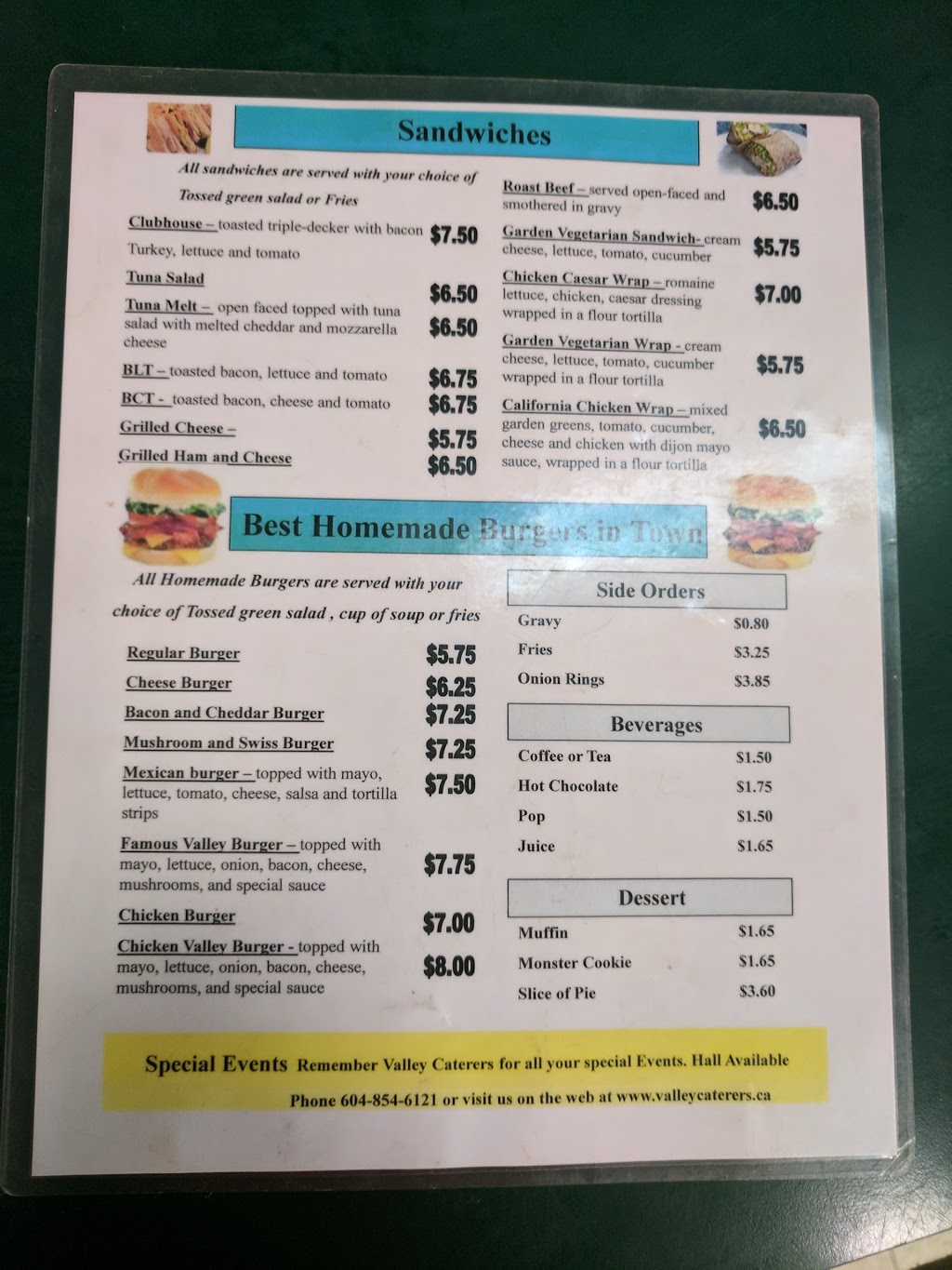 Valley Caterers | 3225 McCallum Rd #6, Abbotsford, BC V2S 7W5, Canada | Phone: (604) 854-6121