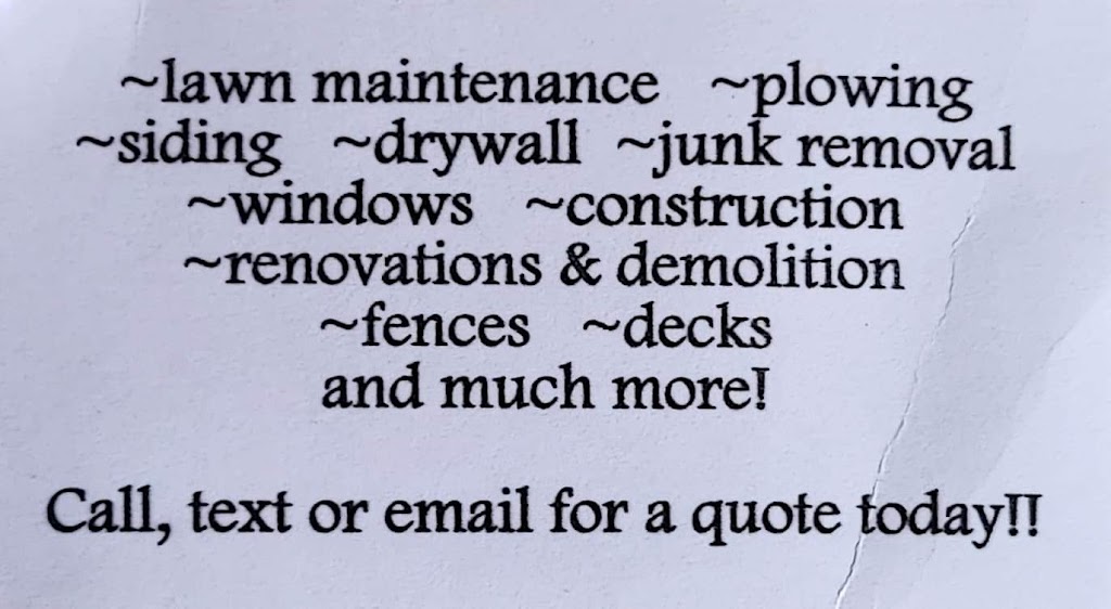 Blade & Blades Property Maintenance LTD | 289 Truro Heights Rd, Truro Heights, NS B6L 1X5, Canada | Phone: (902) 843-2557