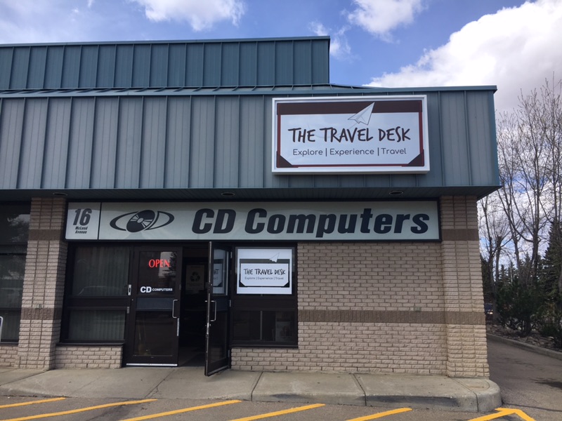 The Travel Desk | 16 McLeod Ave unit 100, Spruce Grove, AB T7X 3Y1, Canada | Phone: (780) 968-1173