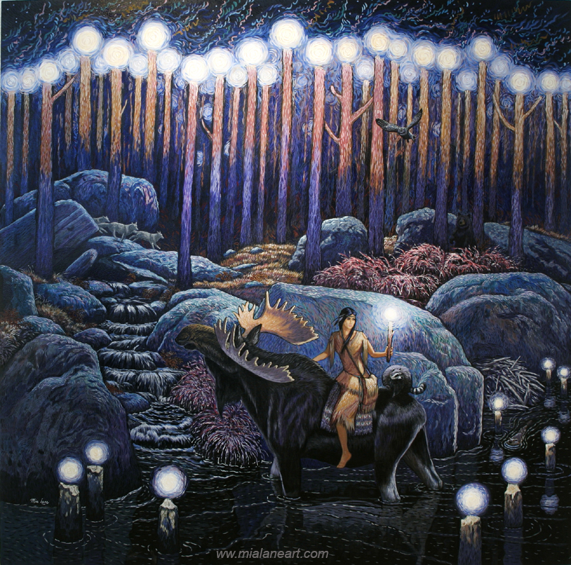 Mia Lane Art Gallery and Studio | 365 Fish Lake Rd, Demorestville, ON K0K 1W0, Canada | Phone: (613) 476-3816