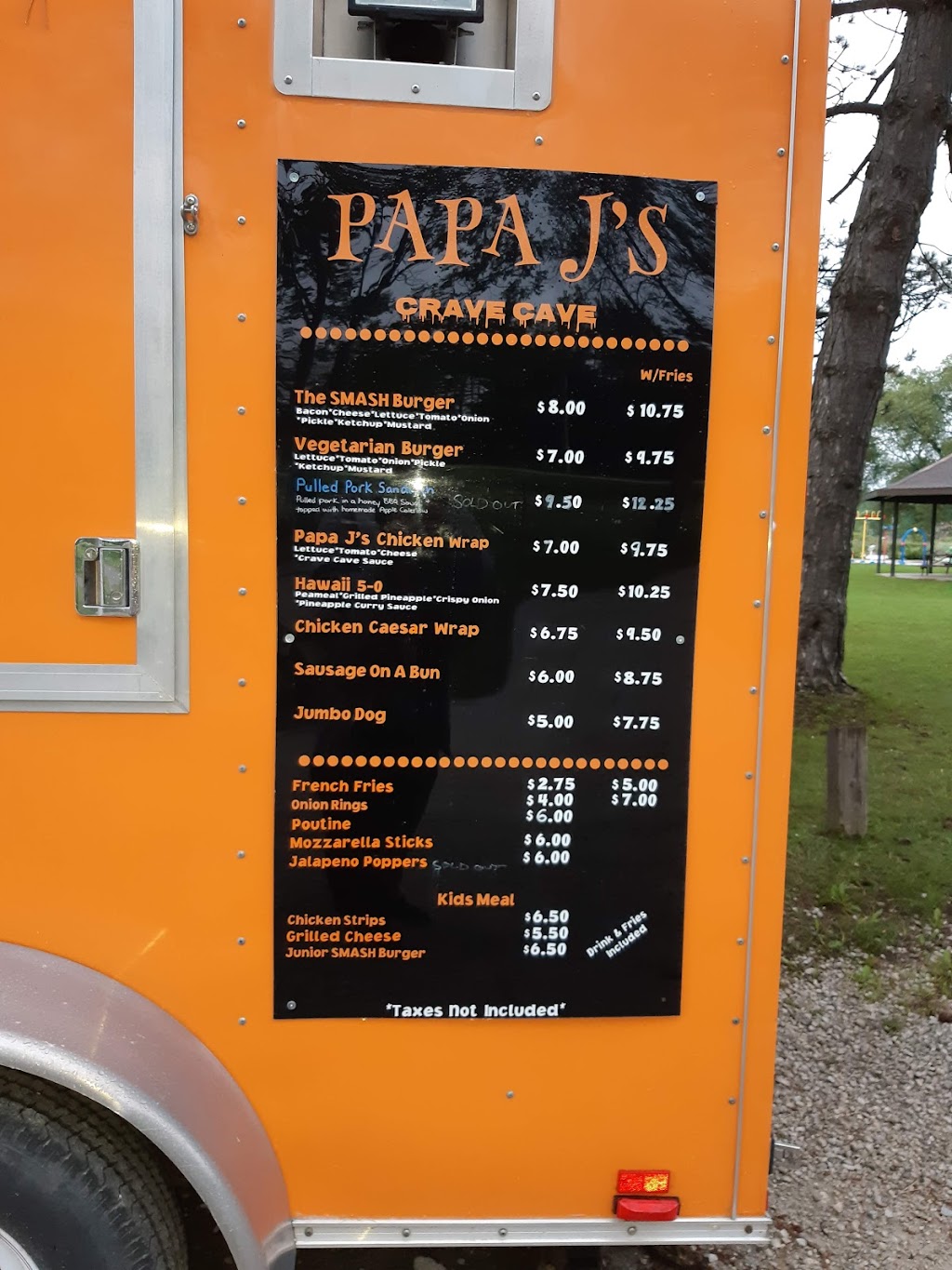 Papa J’s Crave Cave | 2nd Ave W, Owen Sound, ON N4K 2H4, Canada | Phone: (519) 375-5891