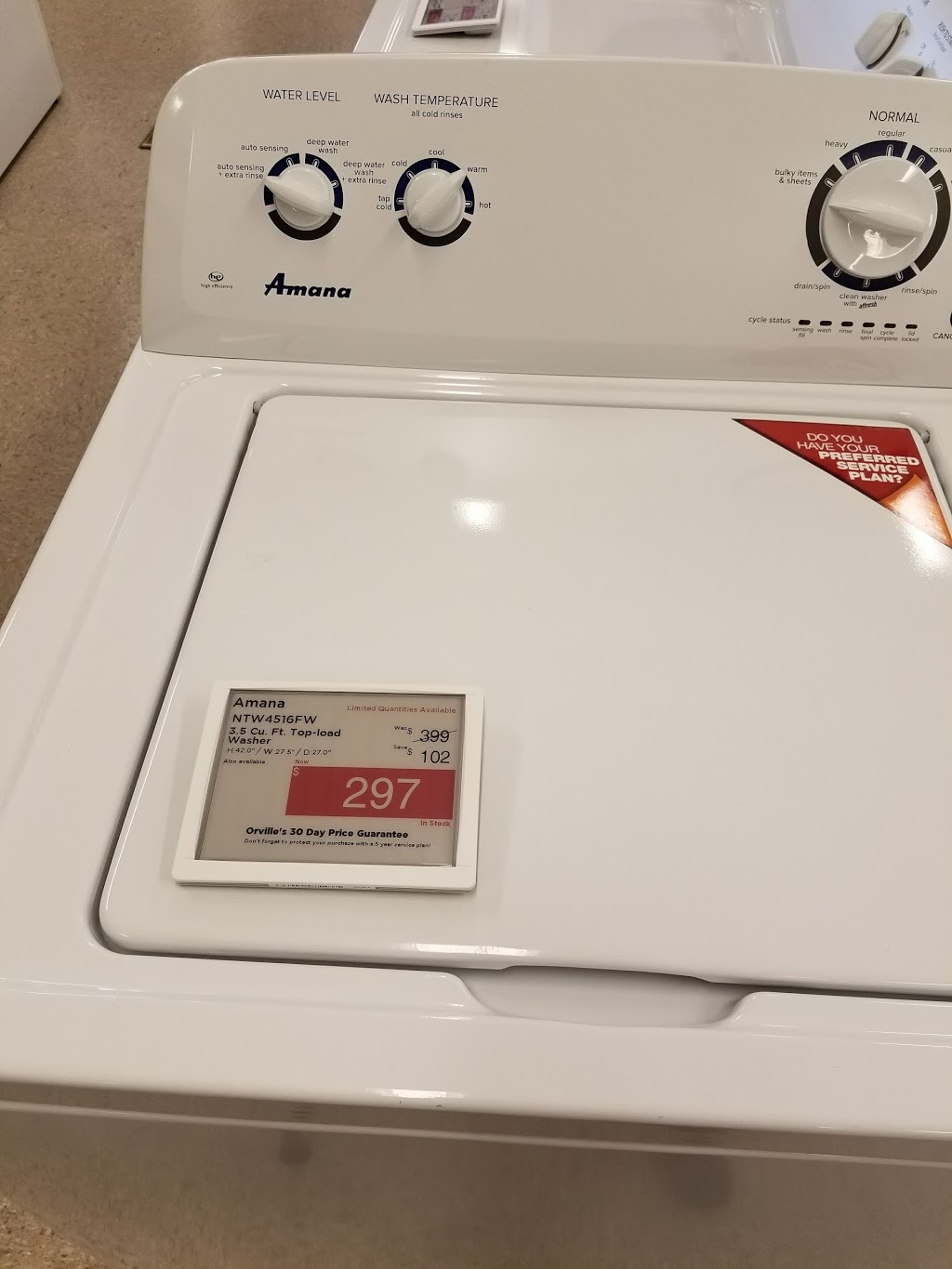 Orvilles Home Appliances | 3485 Amelia Drive, W Quaker St, Orchard Park, NY 14127, USA | Phone: (716) 825-2200