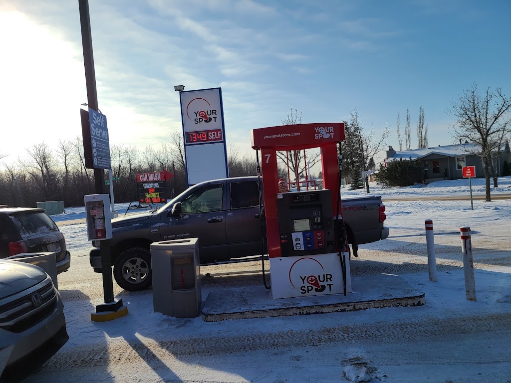 YOUR SPOT CONVENIENCE STORE AND GAS STATION | gas station | 12104 161 Ave NW, Edmonton, AB T5X 5M8, Canada | 7804569400 OR +1 780-456-9400