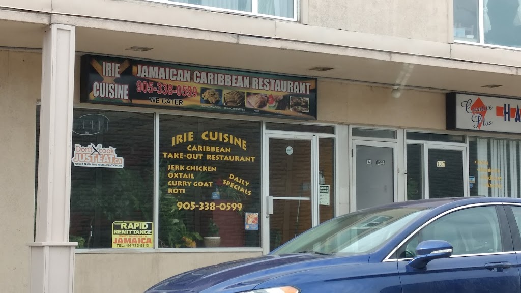 Irie Cuisine | 121 North Service Rd E, Oakville, ON L6H 1A3, Canada | Phone: (905) 338-0599