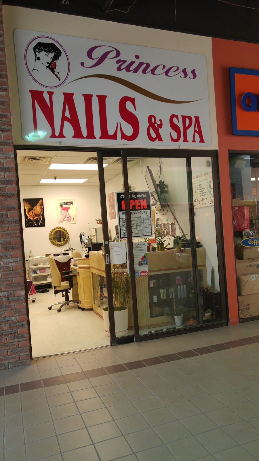 Princess Nails | 55 Queen St S, Tottenham, ON L0G 1W0, Canada | Phone: (905) 936-3988