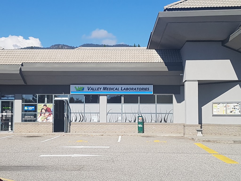 Valley Medical Laboratories | 5500 Clements Crescent #26, Peachland, BC V0H 1X5, Canada | Phone: (250) 767-7694