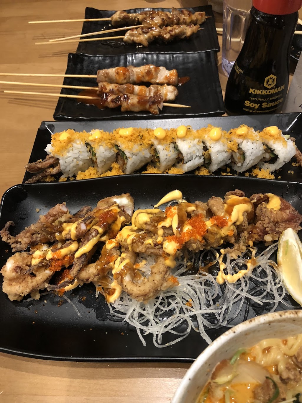 Kinjo Sushi & Grill | 120 Stewart Green SW, Calgary, AB T3H 3C8, Canada | Phone: (587) 864-8523