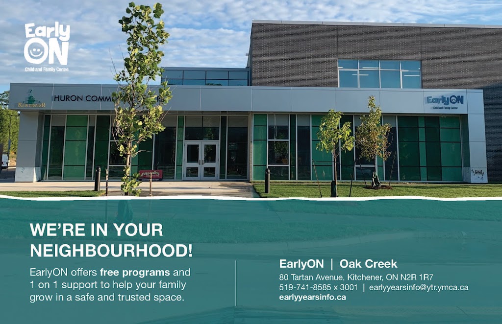 EarlyON | Oak Creek | 80 Tartan Ave., Kitchener, ON N2R 1R7, Canada | Phone: (519) 741-8585
