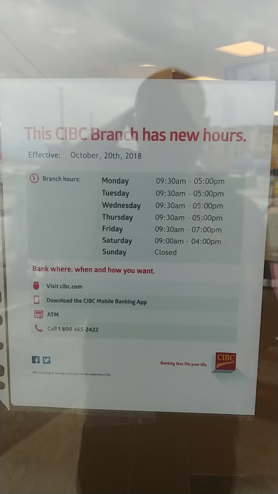 Cibc Banking Centre | 19130 Lougheed Hwy, Pitt Meadows, BC V3Y 2H6, Canada | Phone: (604) 465-2555