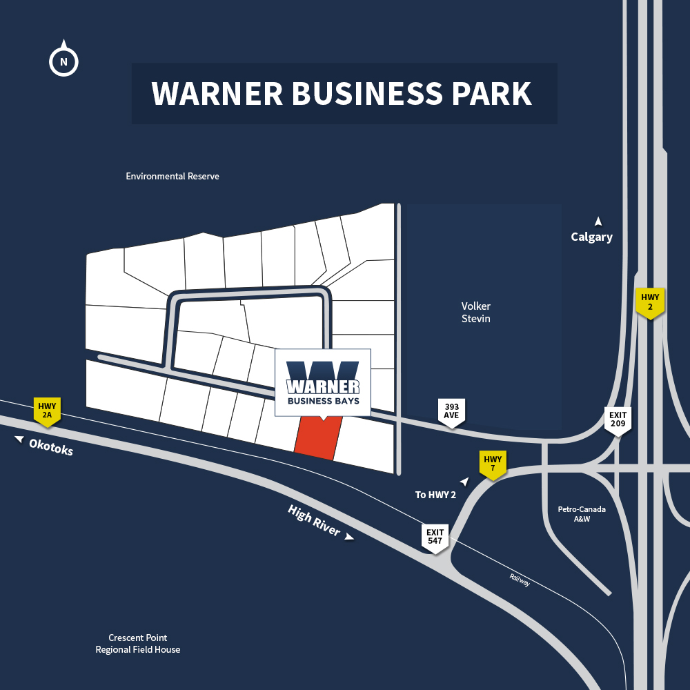 Warner Business Bays | 64111 393 Ave E, Aldersyde, AB T0L 0A0, Canada | Phone: (403) 850-2647