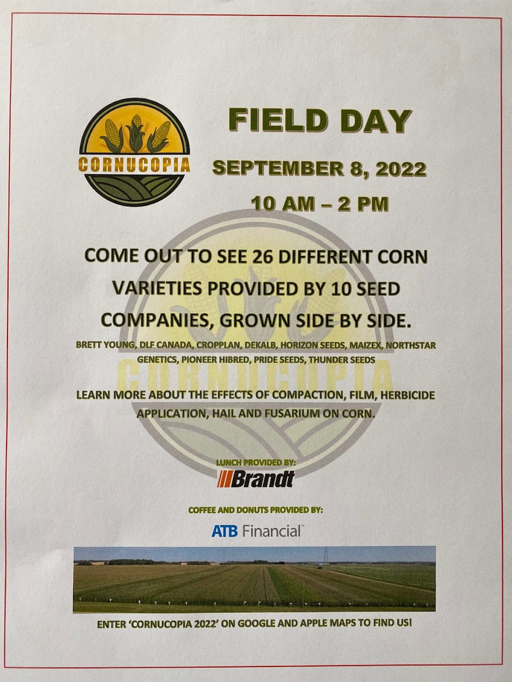 CORNUCOPIA 2022 | Range Rd 262, Ponoka, AB T4J 1R4, Canada | Phone: (403) 302-8818