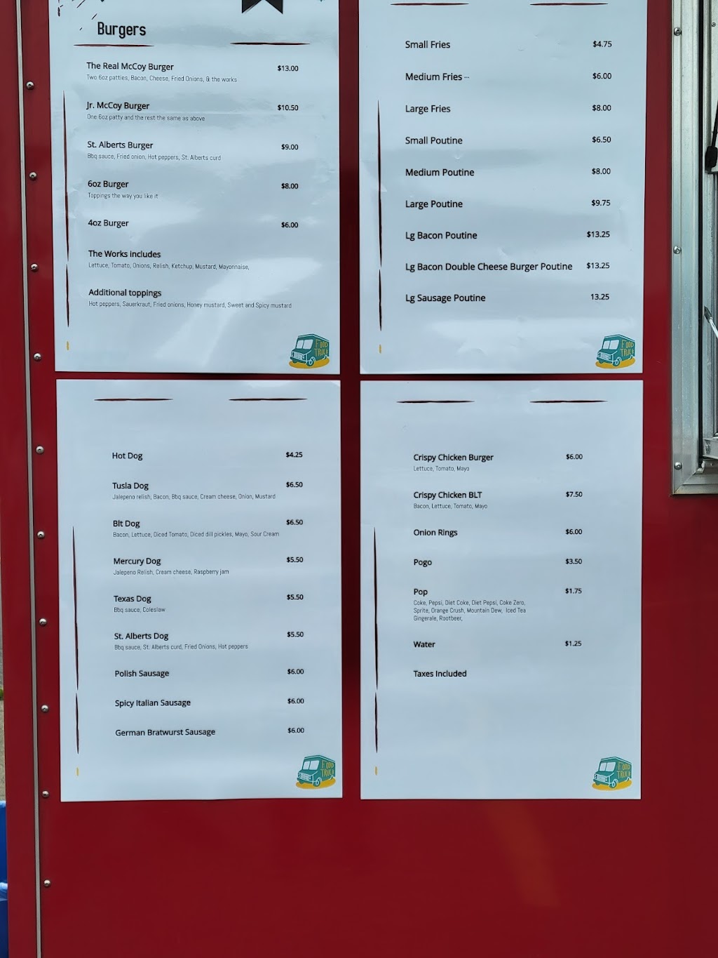 The Real McCoy Burgers and Fries | 2135 Robertson Rd, Nepean, ON K2H 5Z2, Canada | Phone: (613) 203-4311