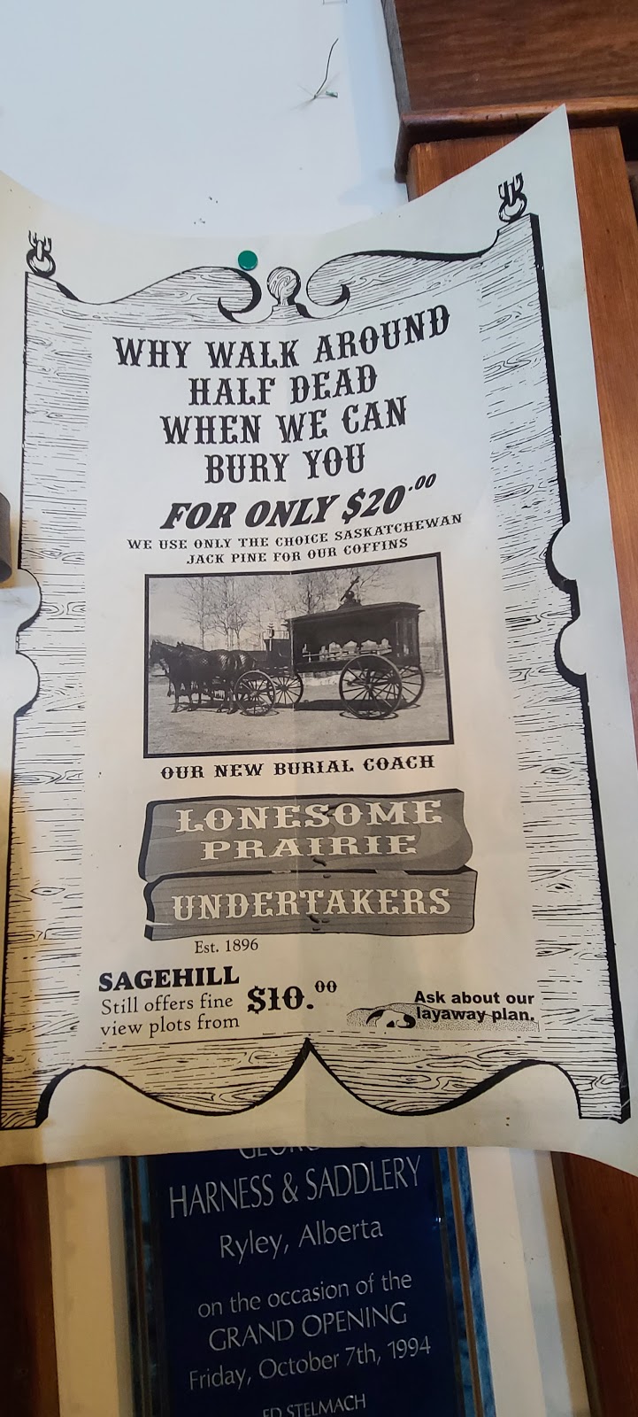 Georges Harness & Saddlery | 5020 50 St, Ryley, AB T0B 4A0, Canada | Phone: (780) 663-3611