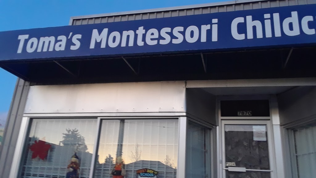 Tomas Montessori Childcare | 7880 6th St, Burnaby, BC V3N 3N3, Canada | Phone: (604) 553-6116