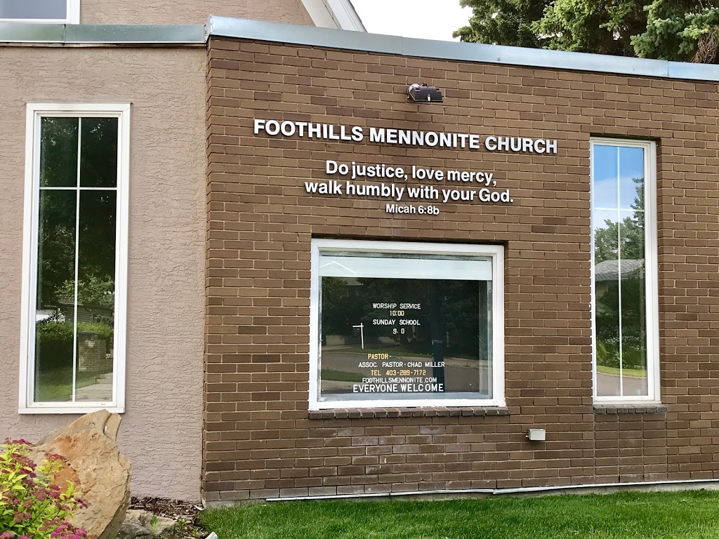 Foothills Mennonite Church | 2115 Urbana Rd NW, Calgary, AB T2N 4B9, Canada | Phone: (403) 289-7172