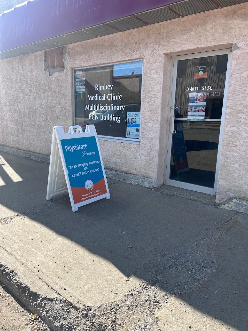 Physiocare Rimbey | 4817 51 St unit D, Rimbey, AB T0C 2J0, Canada | Phone: (403) 314-6175