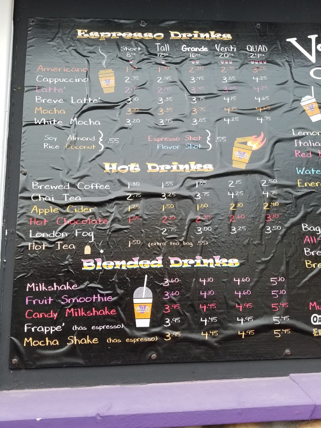 Valley Coffee | 114 W Main St, Everson, WA 98247, USA | Phone: (360) 966-2443