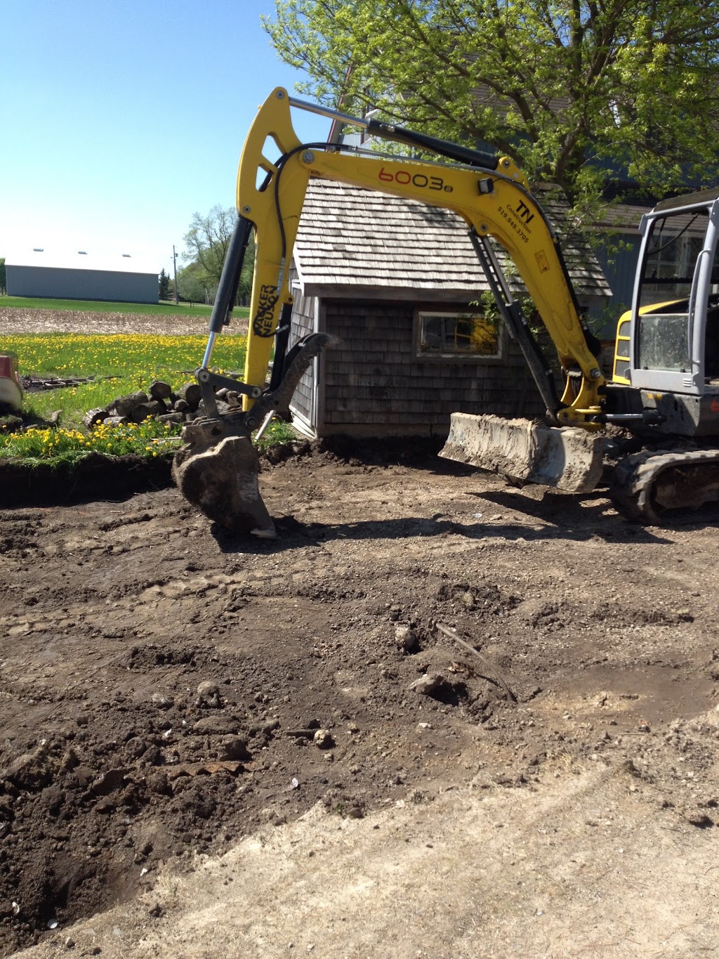 TN Construction and excavation | 4891 46 Line, Gads Hill, ON N0K 1J0, Canada | Phone: (519) 949-3705