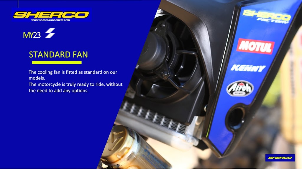 Sherco Vancouver | 3766 E 1st Ave, Burnaby, BC V5C 3V9, Canada | Phone: (604) 293-1022