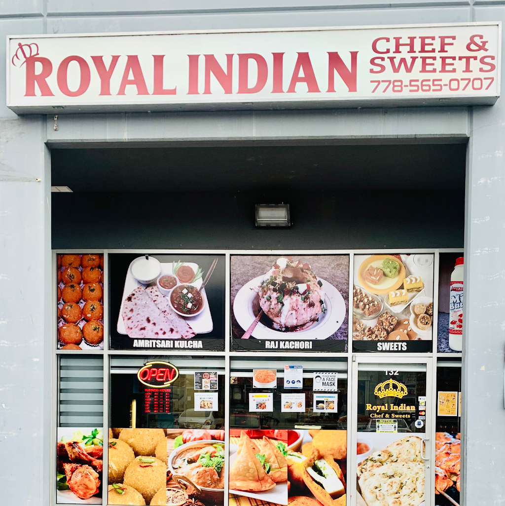 Royal Indian Chef and Sweets | 15299 68 Ave Unit 132, Surrey, BC V3S 2C1, Canada | Phone: (778) 565-0707