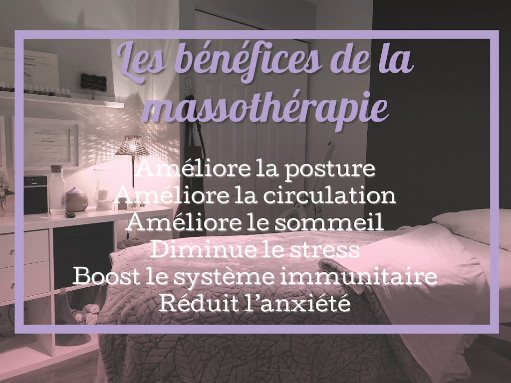 Julie Rousseau Massothérapeute et Esthéticienne | 1244 Rue Christophe Colomb, Repentigny, QC J5Y 3N8, Canada | Phone: (514) 834-3467