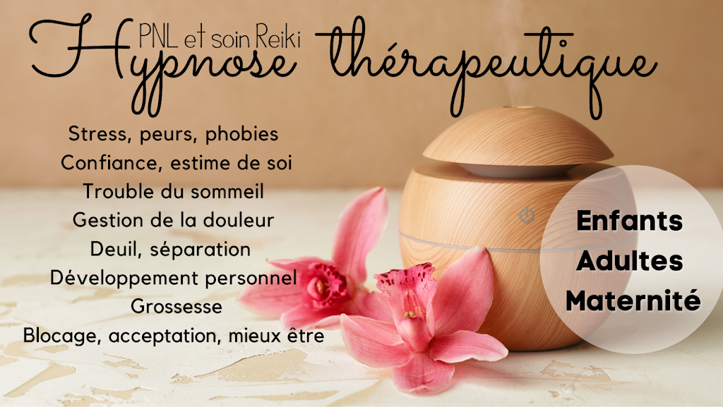 Valérie Beaudoin Hypnose Thérapeutique - PNL - Reiki | 841 Rte du 4 Rang, Kinnears Mills, QC G0N 1K0, Canada | Phone: (418) 814-9646