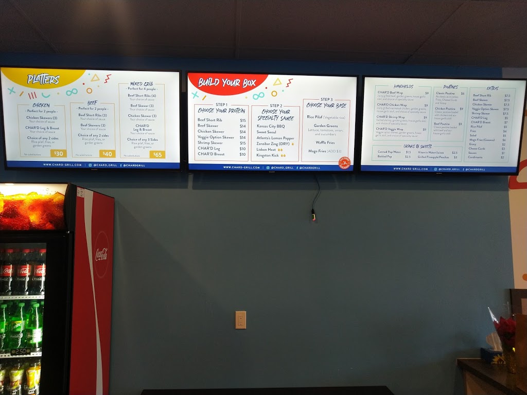 CharD Grill | 925 Rathburn Rd E Unit C3, Mississauga, ON L4W 4C3, Canada | Phone: (905) 232-4273