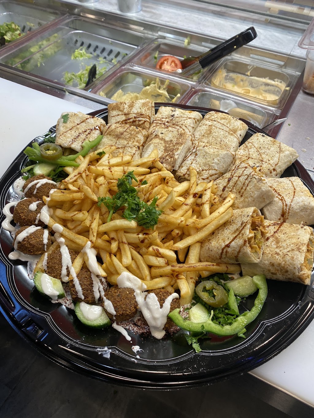Falafel house | 255 Highview Dr, Kitchener, ON N2N 2K7, Canada | Phone: (519) 749-0900
