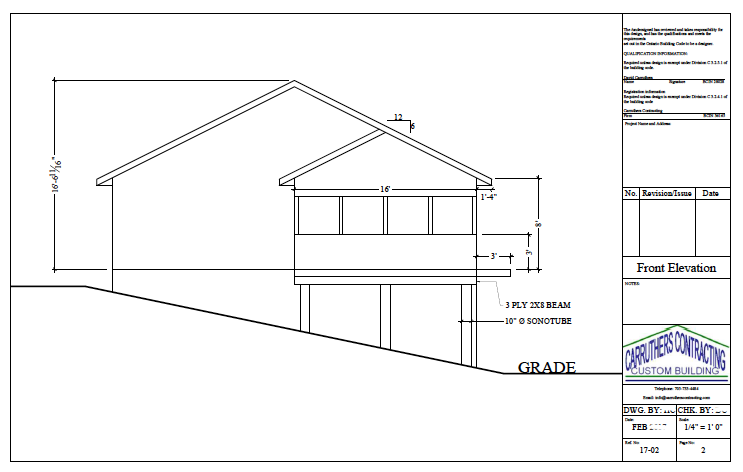 Carruthers Contracting | 1161 Old Creamery Rd, Coldwater, ON L0K 1E0, Canada | Phone: (705) 733-4484