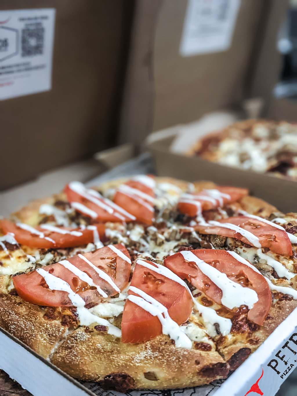 Petros pizza + steakhouse | 4923 46 Ave, Innisfail, AB T4G 1P2, Canada | Phone: (587) 484-9031