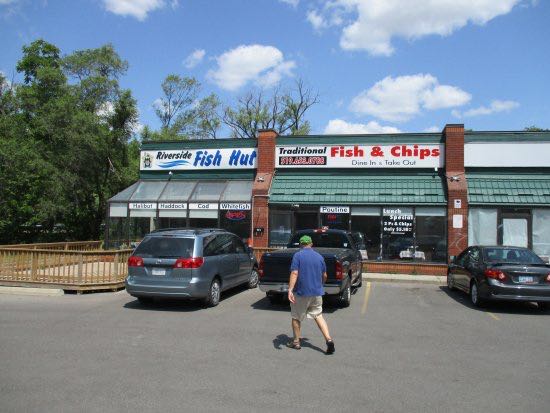 Riverside Fish Hut | 157 King St W, Cambridge, ON N3H 1B5, Canada | Phone: (519) 653-0788