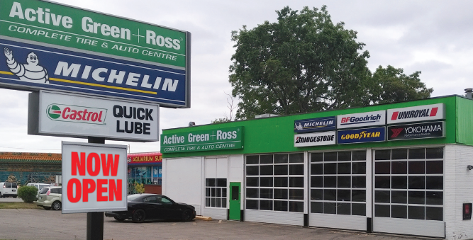 Active Green+Ross Tire & Automotive Centre | 844 Dundas St E, Mississauga, ON L4Y 2B8, Canada | Phone: (905) 279-2323