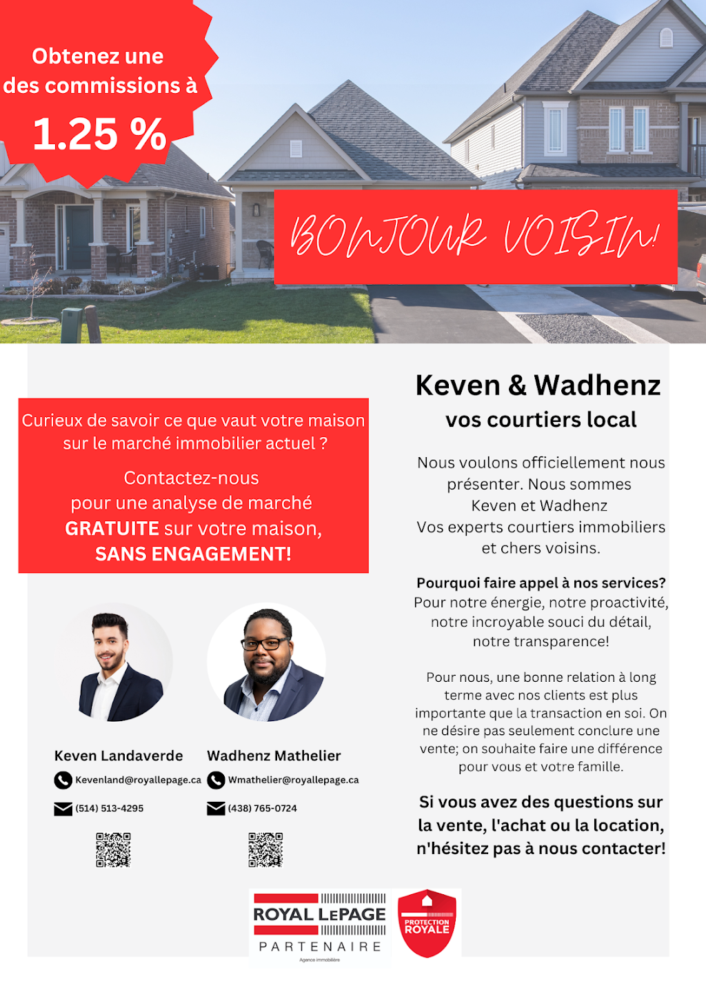 Équipe Keven & Wadhenz - Courtier Immobilier Laval | 3131 Blvd. de la Concorde E Bureau 101, Laval, QC H7E 4W4, Canada | Phone: (514) 513-4295