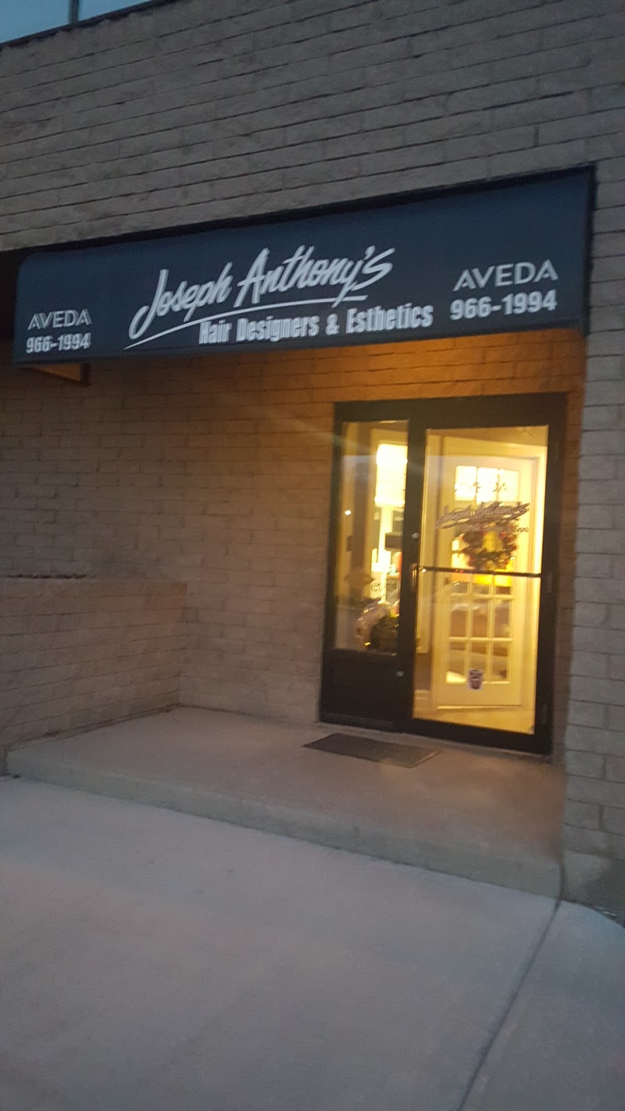 Joseph Anthonys Hair & Esthetics | 10 Dundas St W, Belleville, ON K8P 1A1, Canada | Phone: (613) 966-1994