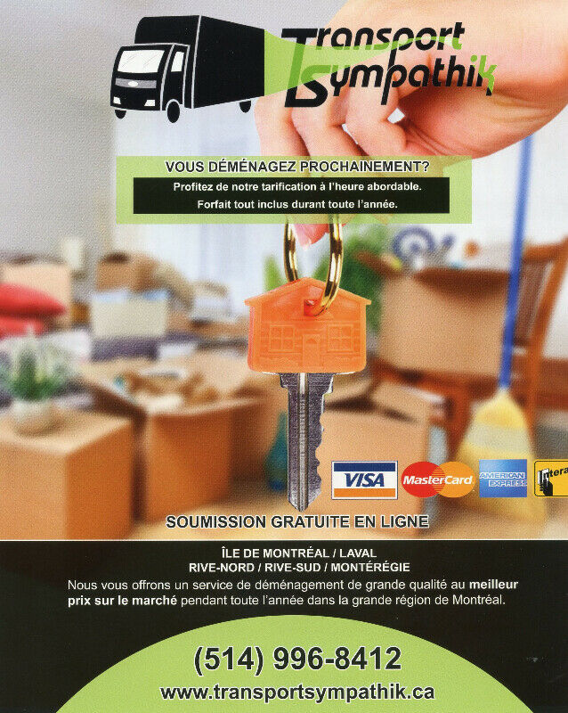 Transport Sympathik | 50 Chem. de la Carrière, Carignan, QC J3L 0N5, Canada | Phone: (514) 996-8412