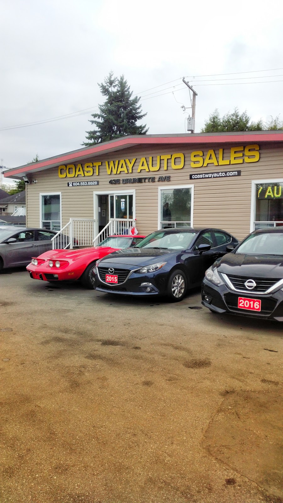 Coast Way Auto Sales Ltd | 435 Brunette Ave, New Westminster, BC V3L 3G1, Canada | Phone: (604) 553-6628