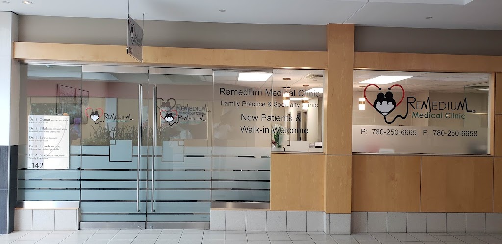 Remedium Medical Clinic | 142 Meadowlark Health Centre 156 St. &, 87 Ave NW, Edmonton, AB T5R 5W9, Canada | Phone: (780) 250-6665