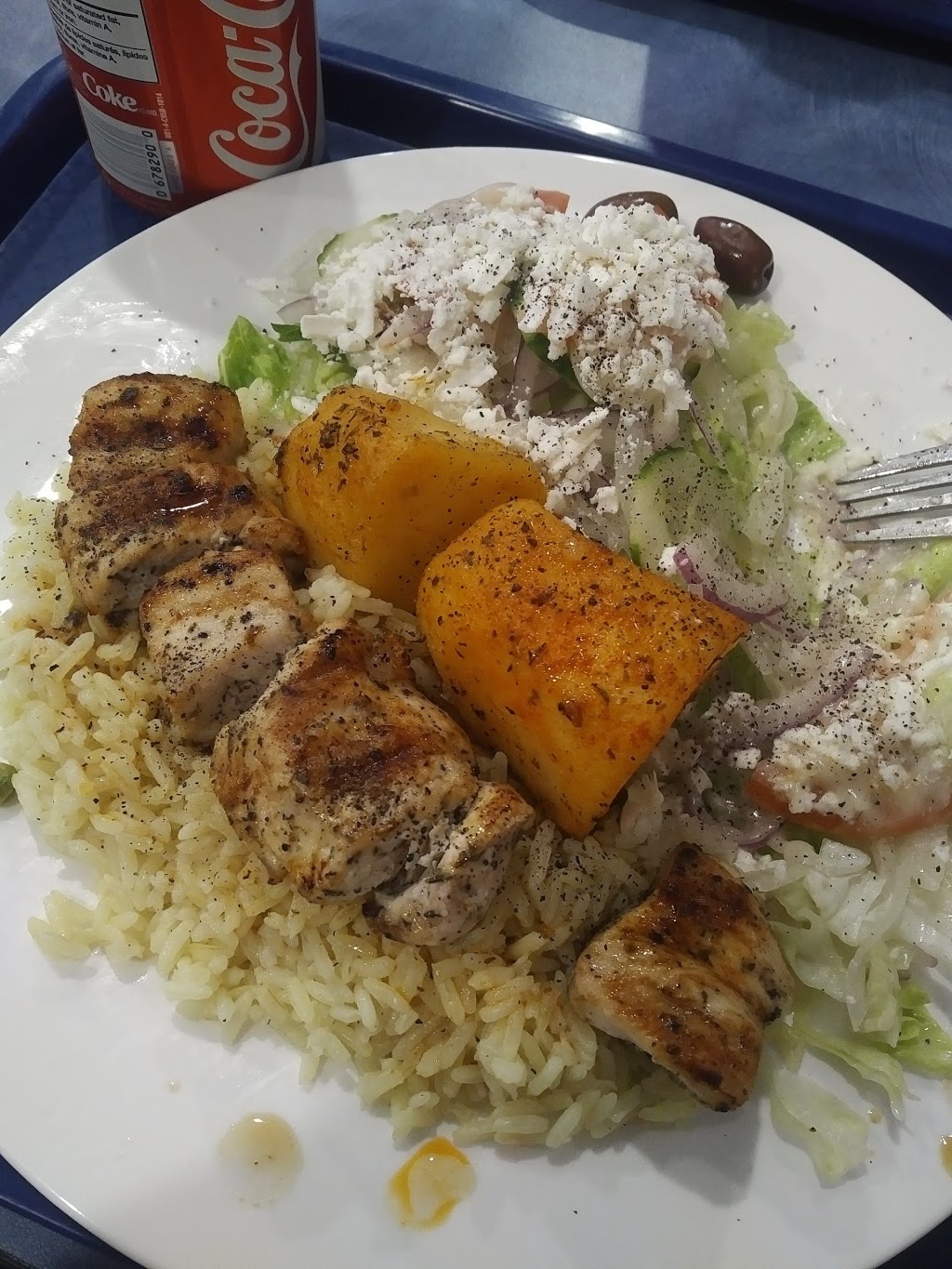Nostimo Greek Souvlaki | 48 Holland St E, Bradford, ON L3Z 1X2, Canada | Phone: (905) 775-4115