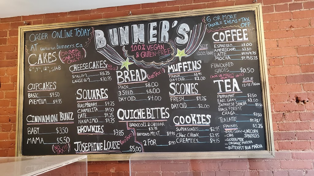 Bunners Bake Shop | 3054 Dundas St W, Toronto, ON M6P 1Z7, Canada | Phone: (647) 352-2975