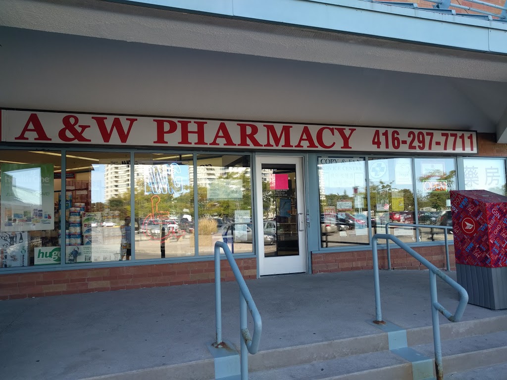 A&W Pharmacy | 250 Alton Towers Cir, Scarborough, ON M1V 3Z4, Canada | Phone: (416) 297-7711